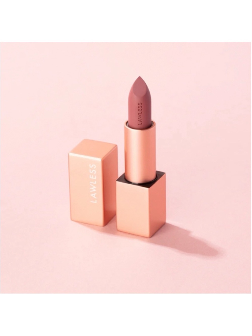 BNIB Lawless forget the filler lip plumping satin cream lipstick in Cookie
